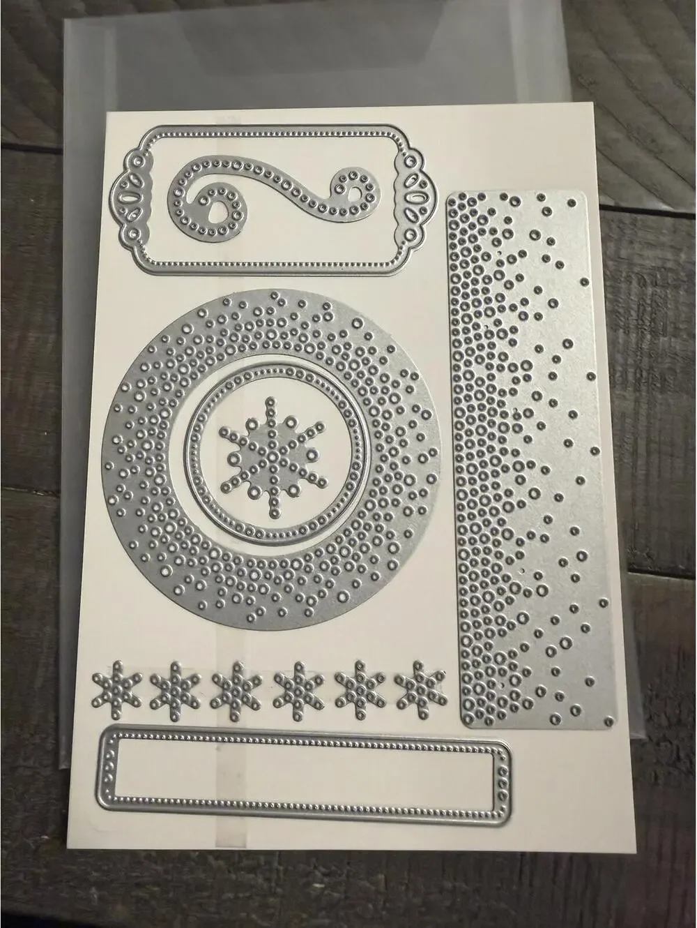Stampin’ Up Labels Aglow Dies die cut set